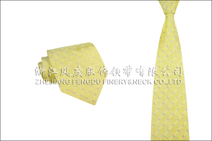 聯通 色織滌絲領帶