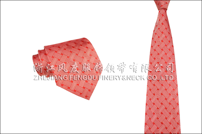 聯通 色織滌絲領帶